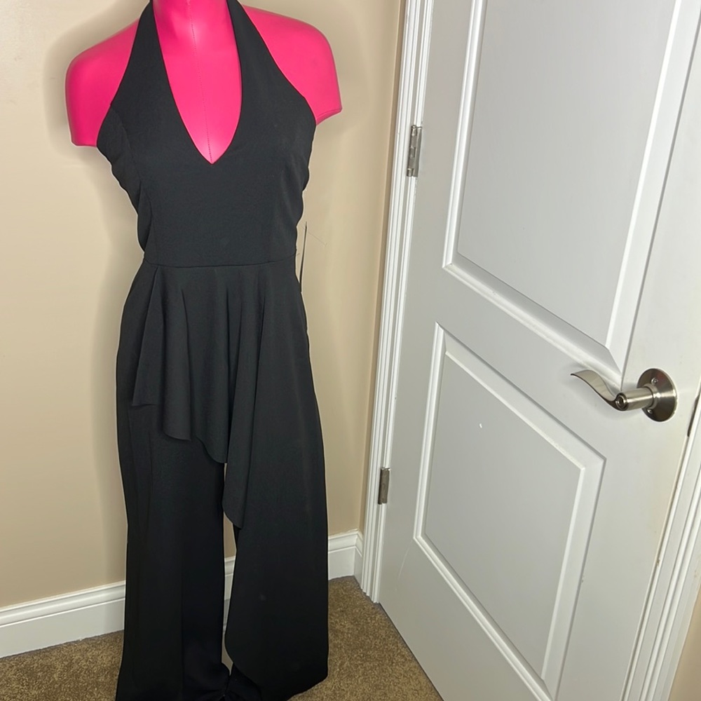 Bebe Black Jumpsuit
